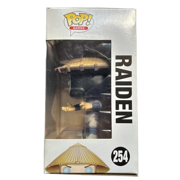 Funko Pop Games Mortal Kombat X Raiden 254 Collectible Vinyl Figure - Picture 4 of 16